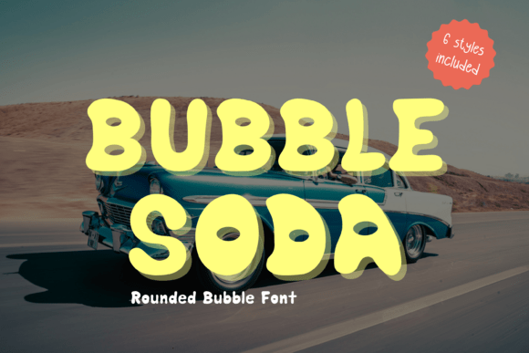 Bubble Soda: A Quirky, Bold, and Friendly Font for Your Creative Projects