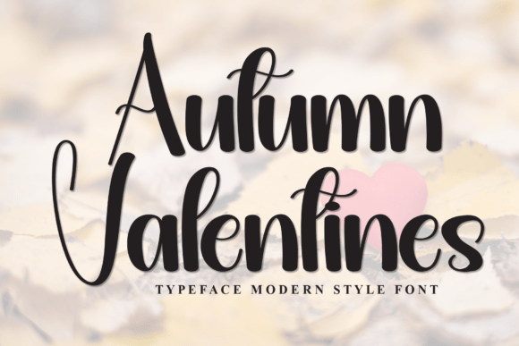 Charming Autumn Valentines: A Handwritten Delight