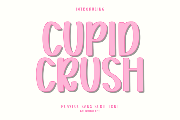 Cupid Crush: A Versatile Handwriting Font for Creative Projects