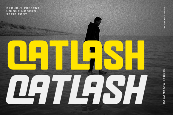 Discover Oatlash: A Bold and Stylish Modern Serif Display Font