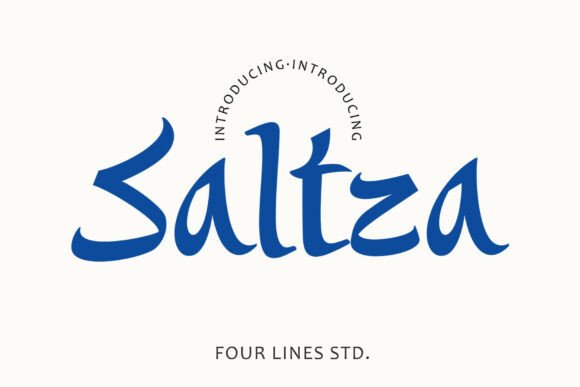 Discover the Bold and Stylish Elegance of Saltza Font