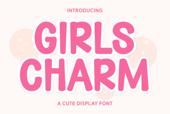 Discover the Enchantment of Girls Charm Font
