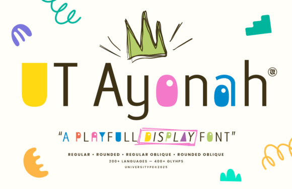 Discover the Versatile Charm of UT Ayonah Font