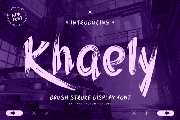 Energize Your Designs with Khaely's Bold Typography