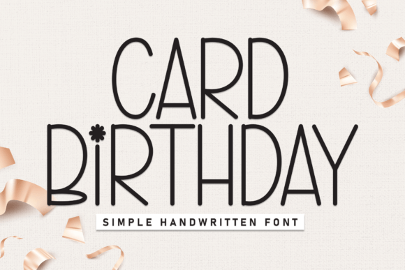 Enhance Your Card Birthday with Premium Typography