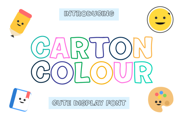 Exploring Carton Colour: A Font That Brings Joy and Personality to Your Designs