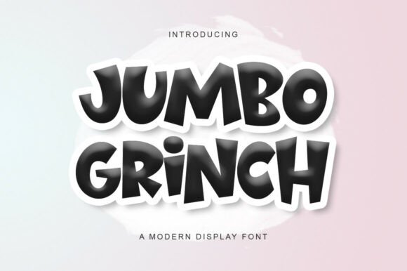Make a Statement with Jumbo Grinch Font