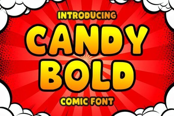 Unlock Creativity with Candy Bold Font
