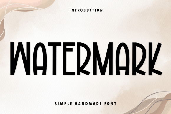 Watermark: A Graceful Handwritten Font for Modern Creatives